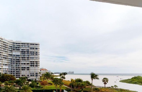 Marco Island House | Updated 2 Bed Condo Offering Long Beach Views From Balcony
