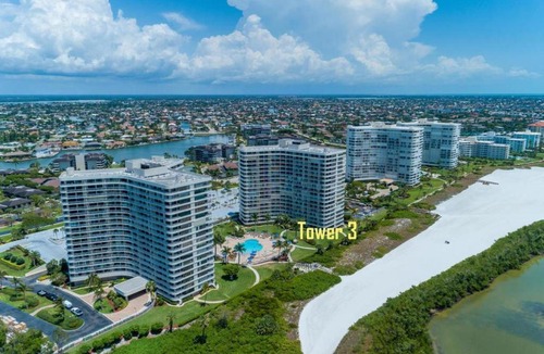 Marco Island House | Updated 2 Bed Condo Offering Long Beach Views From Balcony