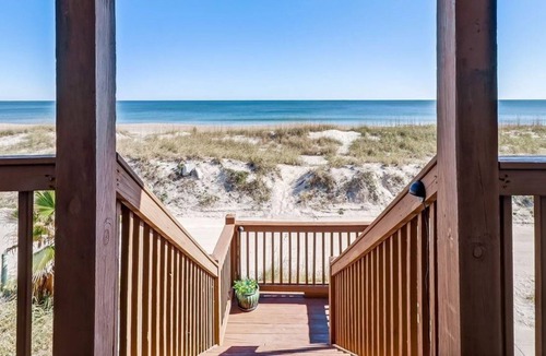 Fernandina Beach House | Updated Home with Covered Porch to Enjoy the Ocean Breezes and Sound of the Waves!