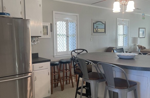 Holden Beach House | Upper unit canal home.Short walk to Holden Beach. See calendar for partial weeks