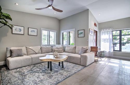 Santa Barbara Estates House | Upscale Home with Hot Tub Walk to Pompano Beach!