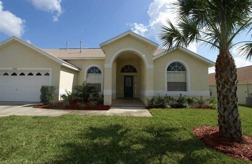 Orange Tree Villa | Villa Pearl - Luxury Retreat near Disney&Golf w/South Facing Private Pool/Spa