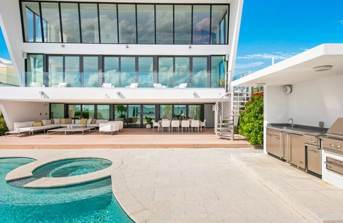 North Bay Village Villa | Villa Violette by Sobevillas-Enjoy the Breathtaking Open Bay Views