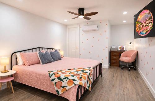 Stone Mountain House | Walkable, 2 King En-Suites, Game Room, EV Charger!