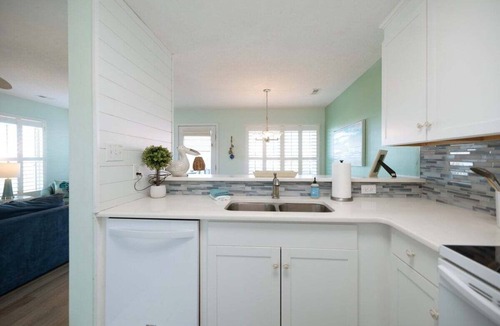 Topsail Beach House | Water Views with Pool and Beach Access!
