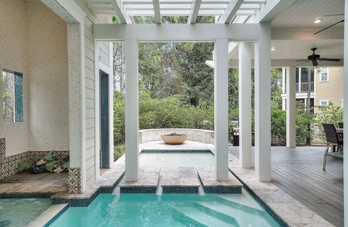 Forest District House | WaterColor Reunions - Pet-Friendly 30A Vacation House with Private Pool, Golf Cart & Near the Beach