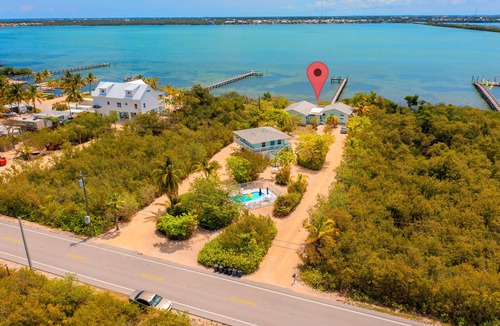 Little Torch Key House | Waterfront Beach Houses with Dock & Heated Pool!