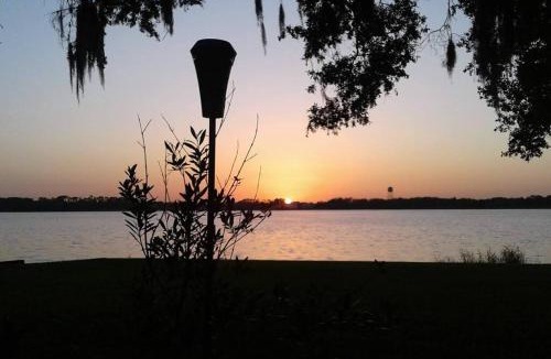Polk City House | Waterfront Glamping Near Orlando
