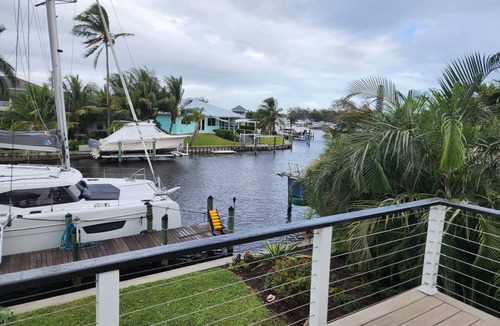 Palm City House | Waterfront Luxury Home with Private Dock for 50-foot boat