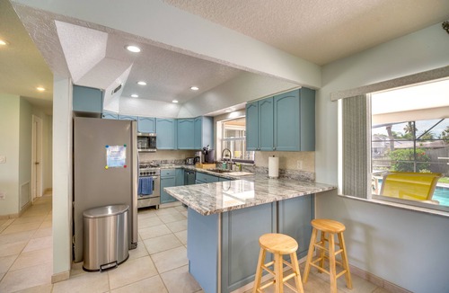 Holiday Cove House | Waterfront Merritt Island Vacation Rental w/Pool!