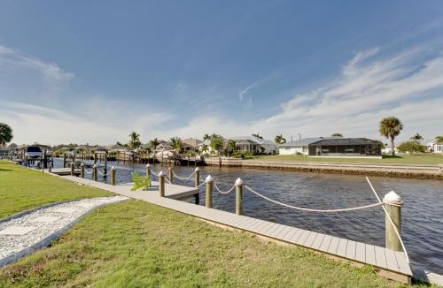 Gulf Cove House | Waterfront Port Charlotte Gem with Gas Grill and Lanai