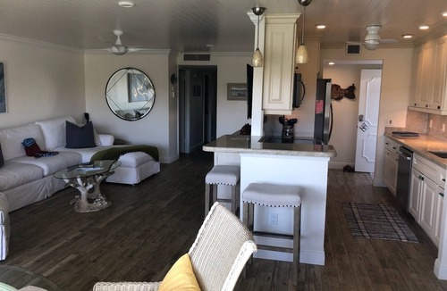 Moorings Condo | Waterfront property with access to private beach park