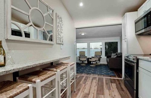 Englewood Villa | Waterfront Villa Seaglass wows! Pool & Bayfront