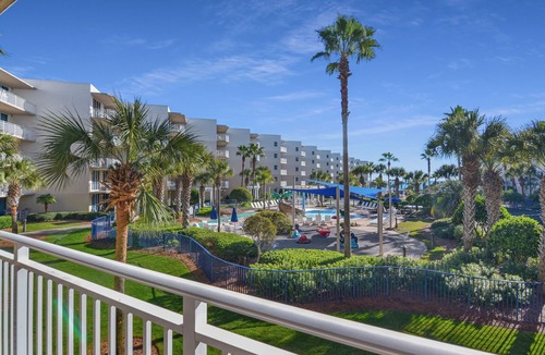 Fort Walton Beach Condo | Waterscape C303 ~ Free Beach Service ~ Great view of the Resort!