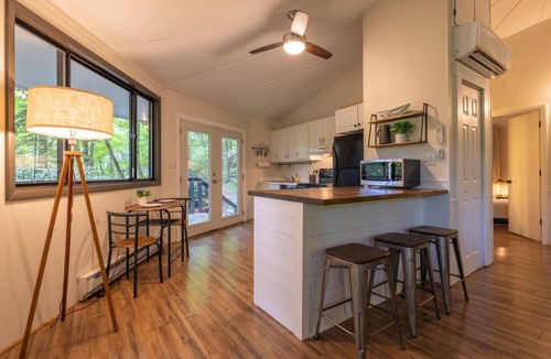 Wolf Laurel Cabin | Whimsical Mountain Roundhouse Among the Trees