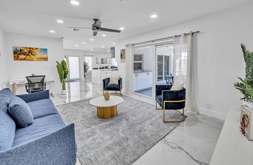 Tropic Palms House | Wonderful Tropical Pool House In Delray Near Ocean - 3 Bedrooms - Private Pool
