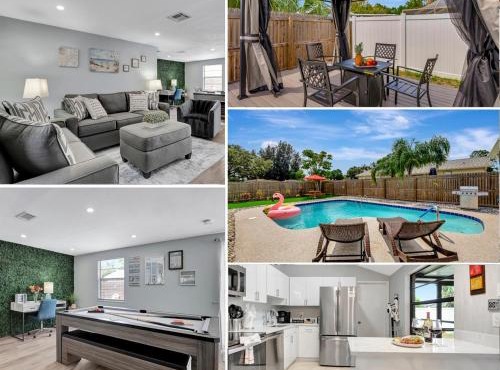 3BR Oasis Sleeps 10 Heated Pool Ping Pong!