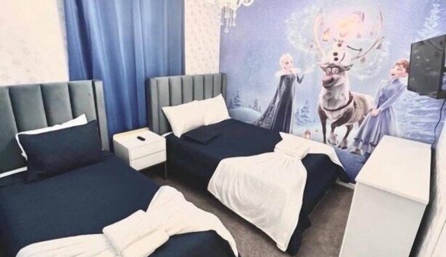 4 beds Mickey and Frozen@Disney 15 minutes