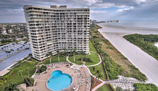 Beachfront Marco Island Resort Condo w/Pool!