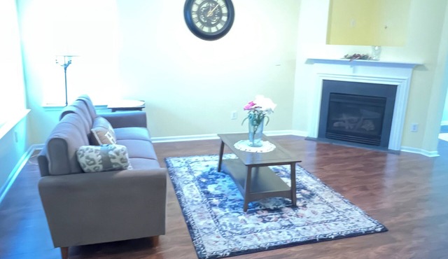 Beautiful end unit vacation home for short term rental with adequate sunlight.