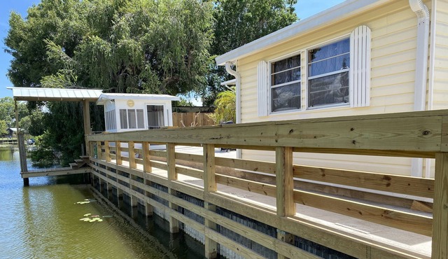 Boat dock right out the door in Buckhead Ridge.