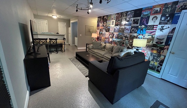 Cozy Johns Creek lower level apartment with private entrance & parking by door