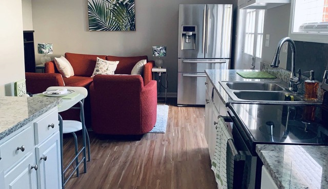 DELUXE Apartment! Upscale AMENITIES! Great LOCATION for short or long stays.