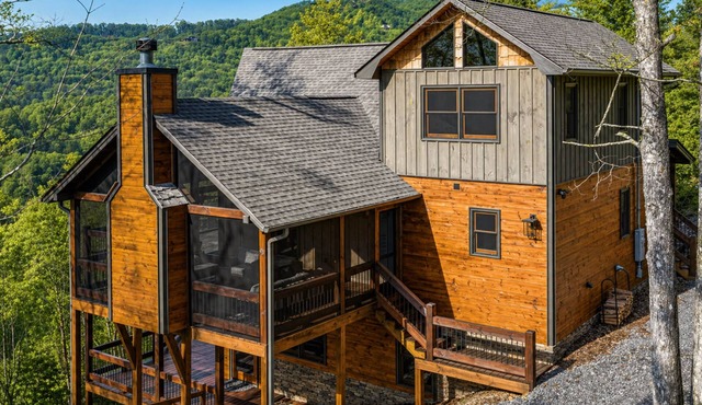 Experience Rustic Elegance Hot-Tub Pool-Table Sunset Views Secluded