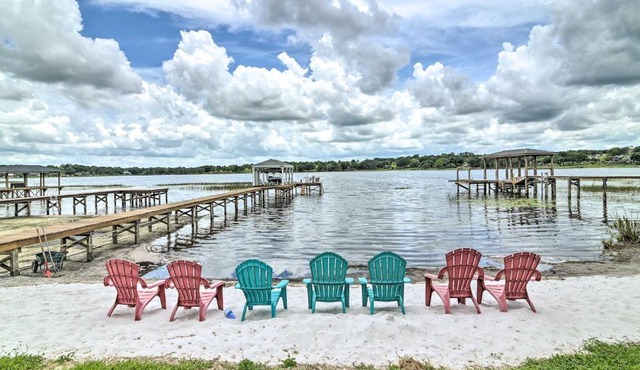 Florida Family Home w/Dock on Saw Mill Lake!