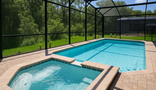 Grand 8BDR Villa Near to Disney and Universal! Private Pool & Resort Access