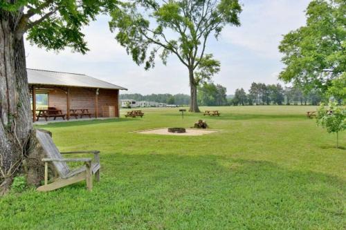 Lakeside Fire Pit Grill Games Picnic Space