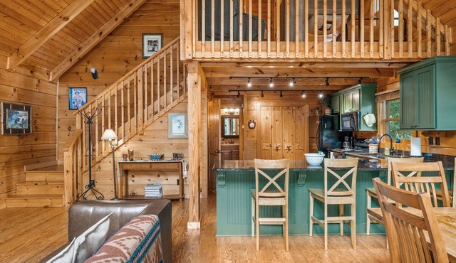 Lakeview Cabin Decks Game Room
