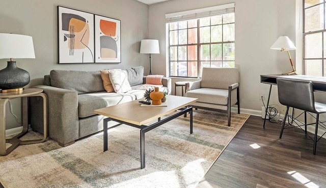 Landing | Modern 1BD, Gym, Courtyard