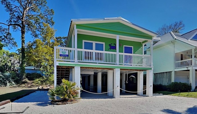 Limetime Tybee | Vibrant, Upgraded, Outdoor Living
