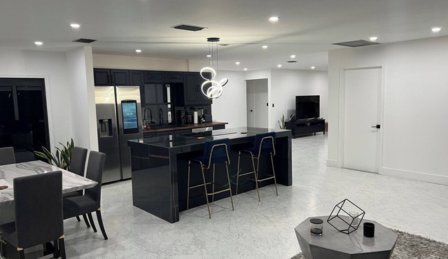 Modern West Palm Beach Retreat w/Pool, Workspace & Private Yard
