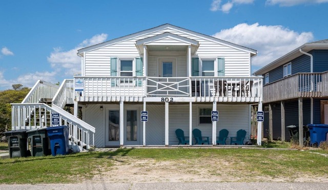 Ocean View Second Row Surf City Beach Rental