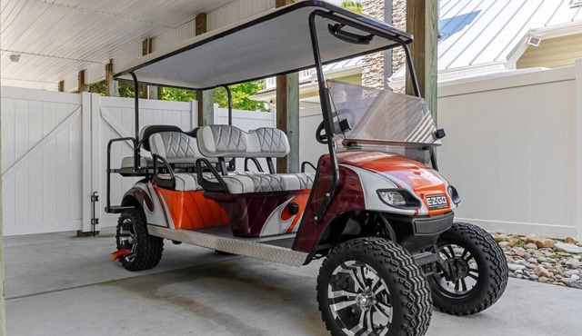 Pet-friendly Home w/Pool, Hot Tub and Golf Cart