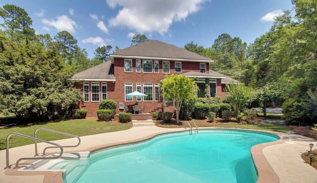 Pool, Grill + Patio: Spacious Statesboro Estate!
