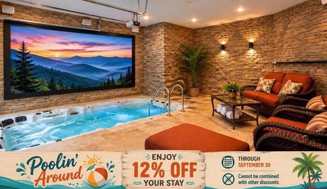 Poolin Around: Mini Golf, Pool, Theater, Firepit