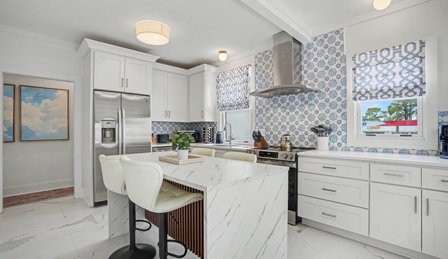 Private Luxury Estate Steps to the Beach | Heated Pool Access