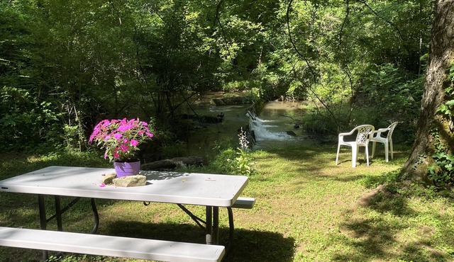 Relax while listening to a Natural Waterfall from your Private Park!