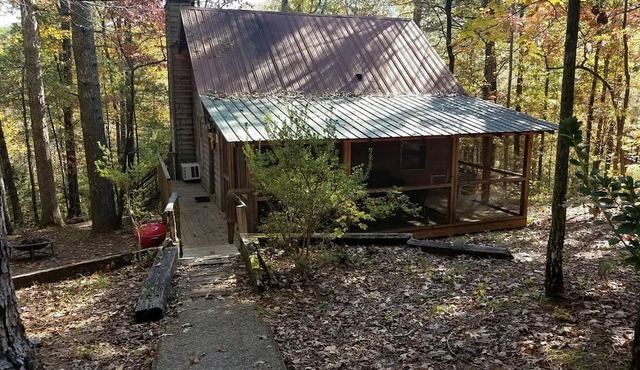 Rustic Cabin Retreat near Tallulah Falls, Perfect for an Escape to Georgia's Wilderness