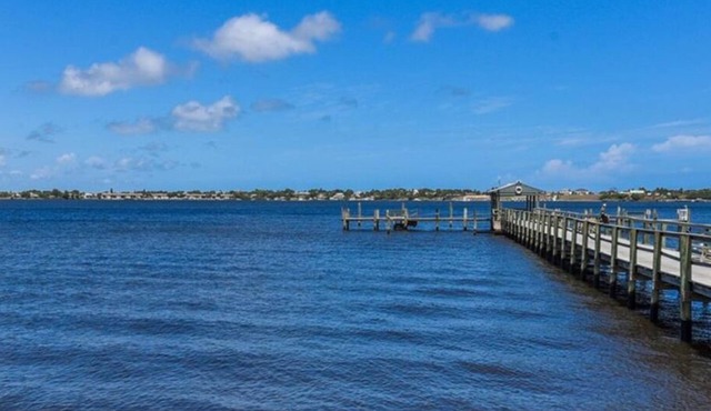 Sunsets and Palm Trees overlooking the St. Lucie River