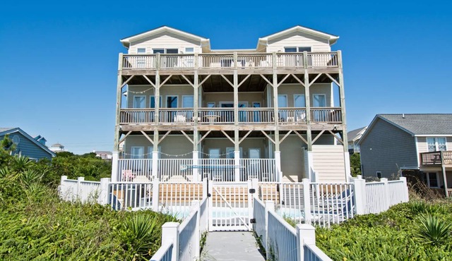Surf's up, Oceanfront Home in Emerald Isle, NC!