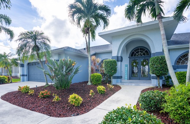 3-Bed, 2-Bath Cape Coral Home with Heated South-Facing Pool & Hot Tub!