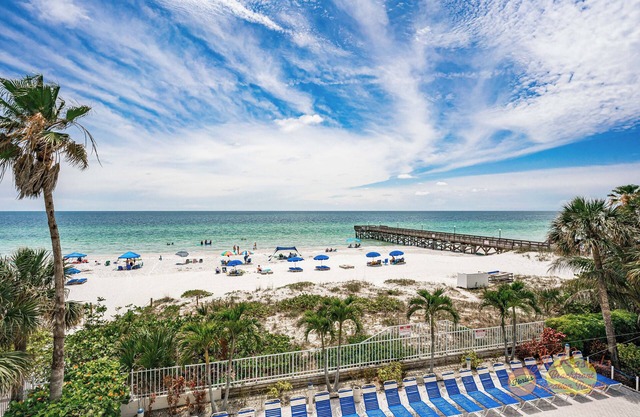 Beach Palms 209 beautiful Gulf Front Corner 2nd floor vacation rental