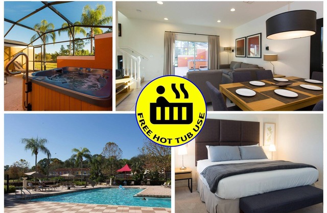 Clean and Cozy 2BR 2.5BA Townhome Close to Disney