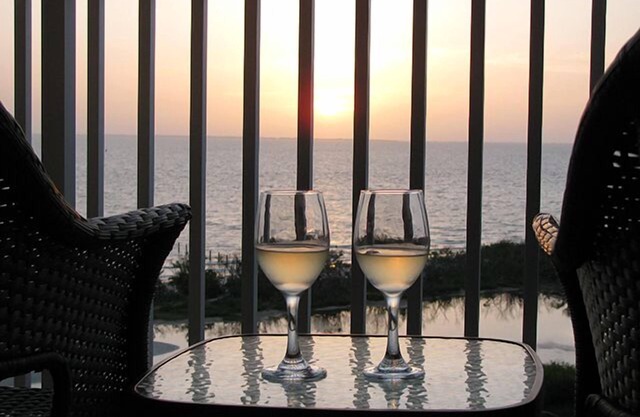 Hello Sunshine! Tropical Island Beachfront Getaway Condo With Amazing Sunset Views From Balcony!