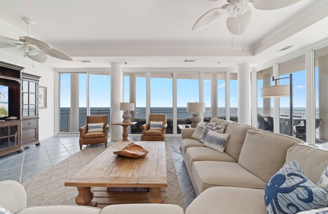 La Playa 1103- Beach Front Views with Wrap-Around Terrace!
