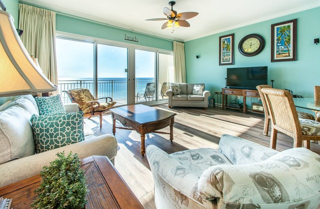 ☀️ Large Balcony - Private Beach - HotTub-3BR Sterling Beach #602☀️